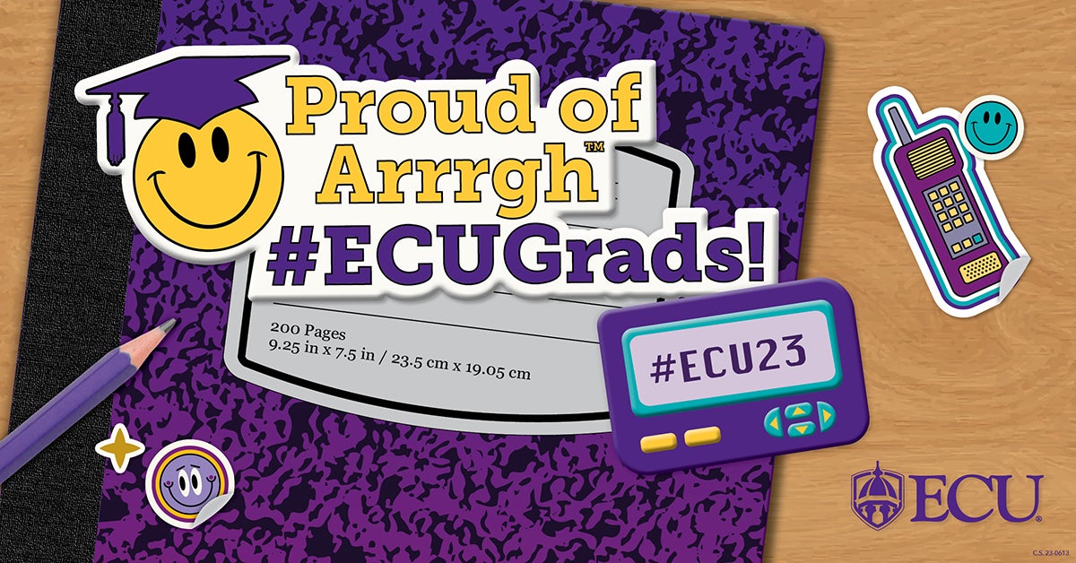 Proud of Arrrgh #ECUGrads!
